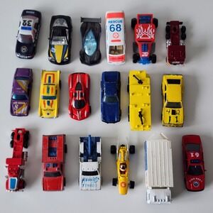Hot Wheels Matchbox Diecast Toy Car Lot Vintage 70s 80s Metal Truck T Bird Crown